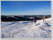 Balades en raquettes  neige au Hohneck