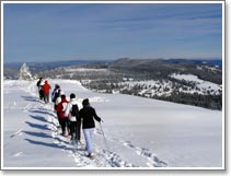 Raquettes  neige au Lac Blanc