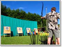 Tir  l'arc en Alsace Vosges